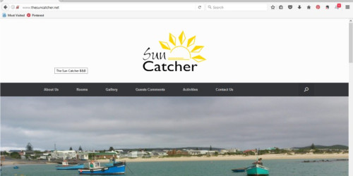 The Sun Catcher B&B Website