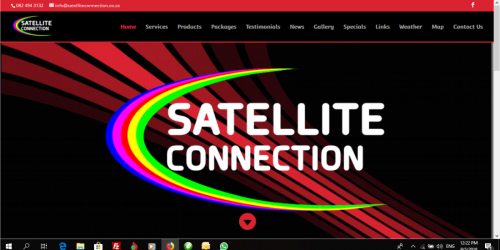 Satellite Connection Website