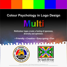 Multi - Colour Psychology in Logo Design designed by 33 Interactive ft. National Braai Day and The South African Art Collection